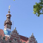 Wieża zegarowa Gmachu Głównego Politechniki Gdańskiej